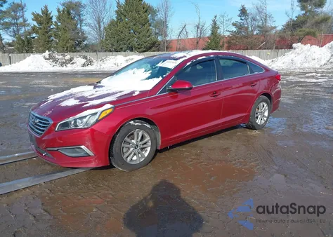 2016 Hyundai Sonata Se from USA, damaged, VIN 5NPE24AF6GH309673